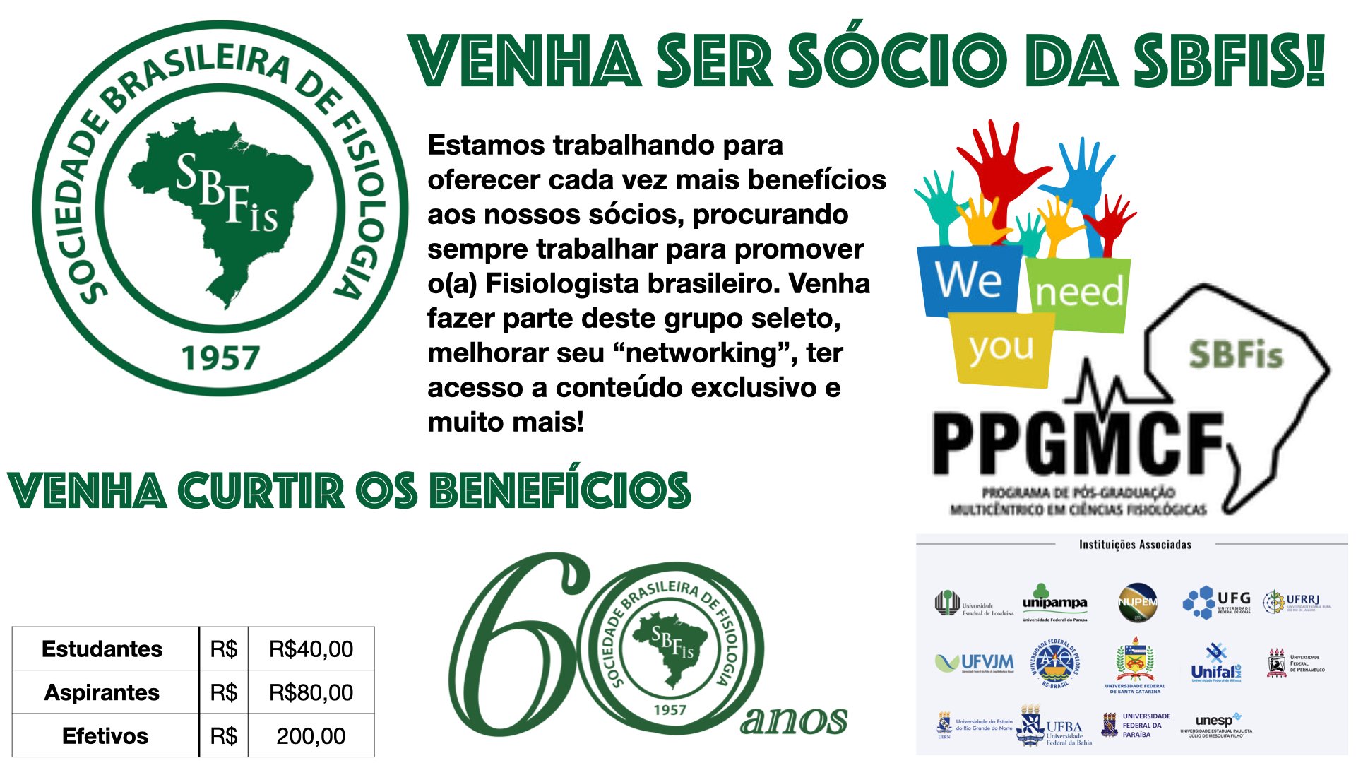 VENHA SER SOCIO DA SBFis